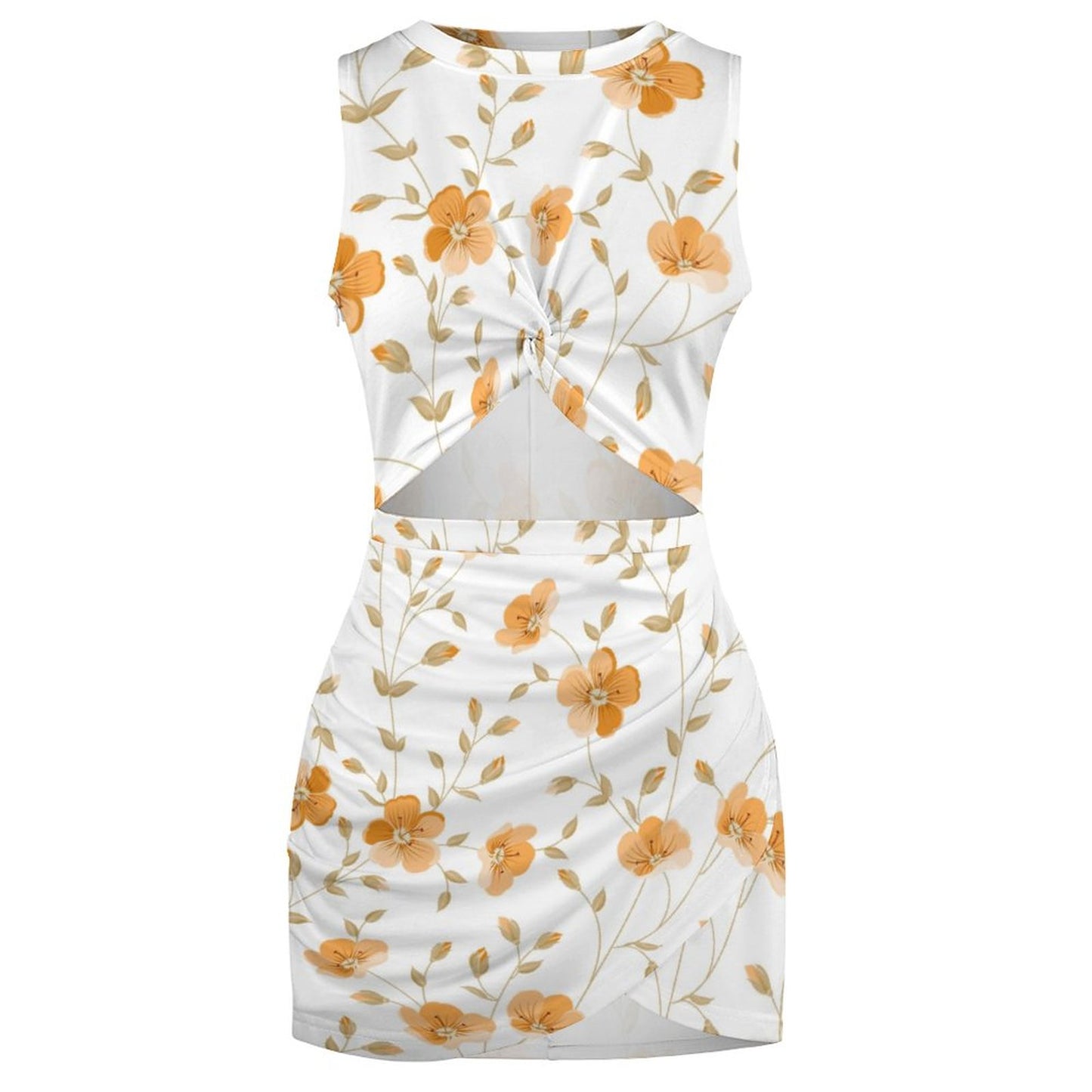 Women's Cutout Bodycon Slim Fit Dress
