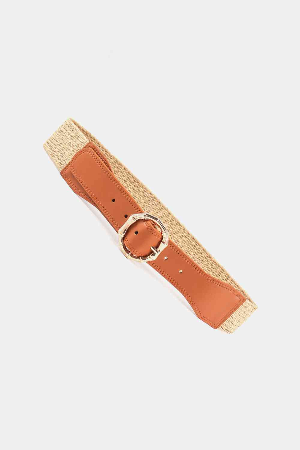 Alloy Buckle Braided Belt - Munsieur