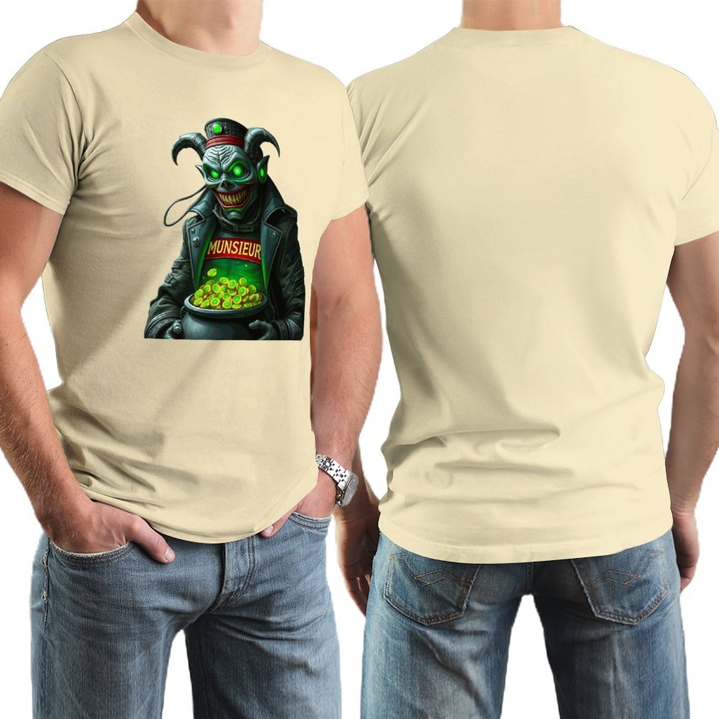 Munsieur St. Patrick's Day Collection Men – Celtic Runes & Irish Heritage Tee