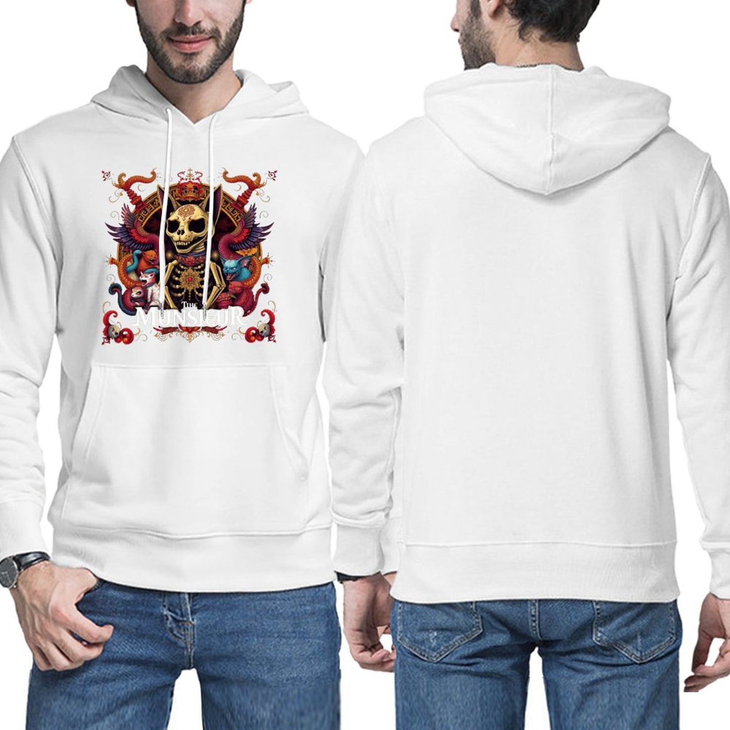 Munsieur Men's Hoodie: Luxe Streetwear for Everyday Wear - Munsieur
