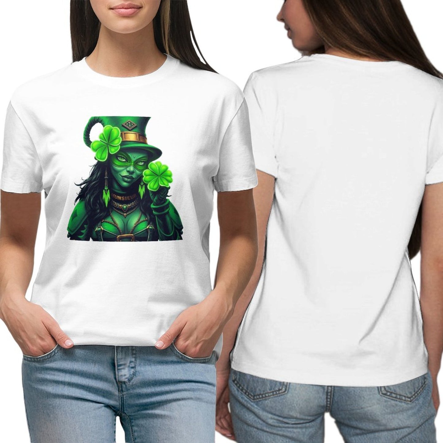 St. Patrick's Day Collection Leprechaun Mafia "Felicia" T-shirt
