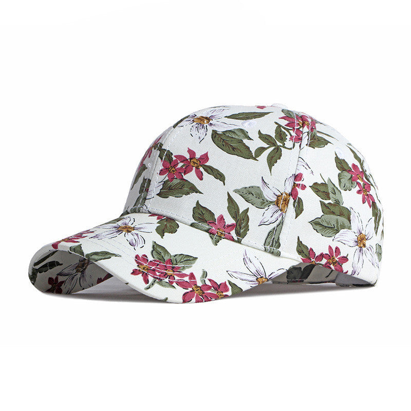Personality Floral Flower Hat Retro Vibes