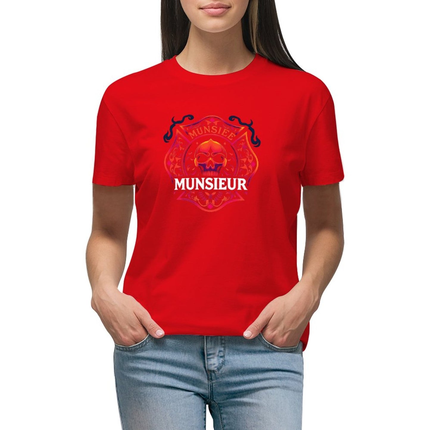 Munsieur Design for Women "The Firefighter's Wife" T-shirt