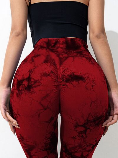 Tie-Dye High Waist Active Leggings - Munsieur