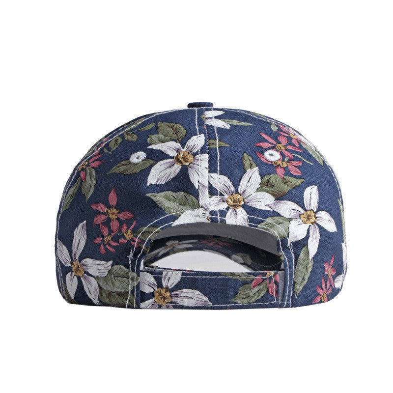 Personality Floral Flower Hat Retro Vibes