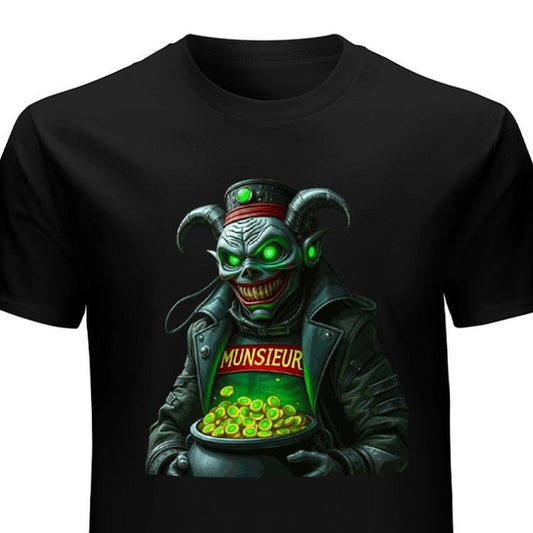 Munsieur Halloween Collection Men – Celtic Runes Tee