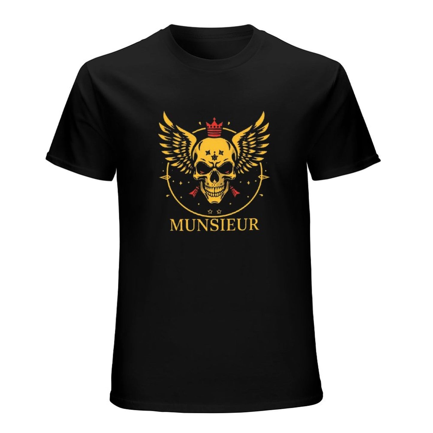 Men's Munsieur Branded Tee "Skull King" Streetwear Design