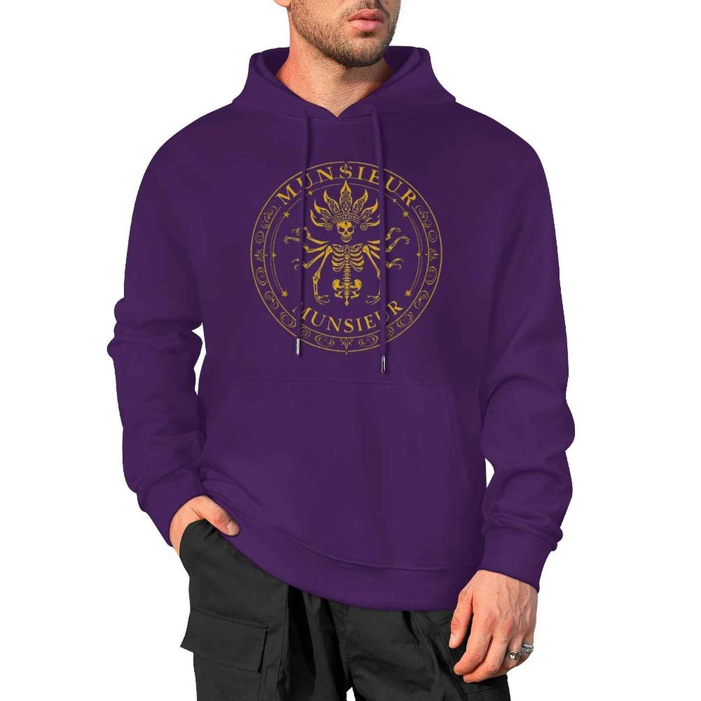 Munsieur Bone Deep: The Ultimate Skull Hoodie for Men - Munsieur