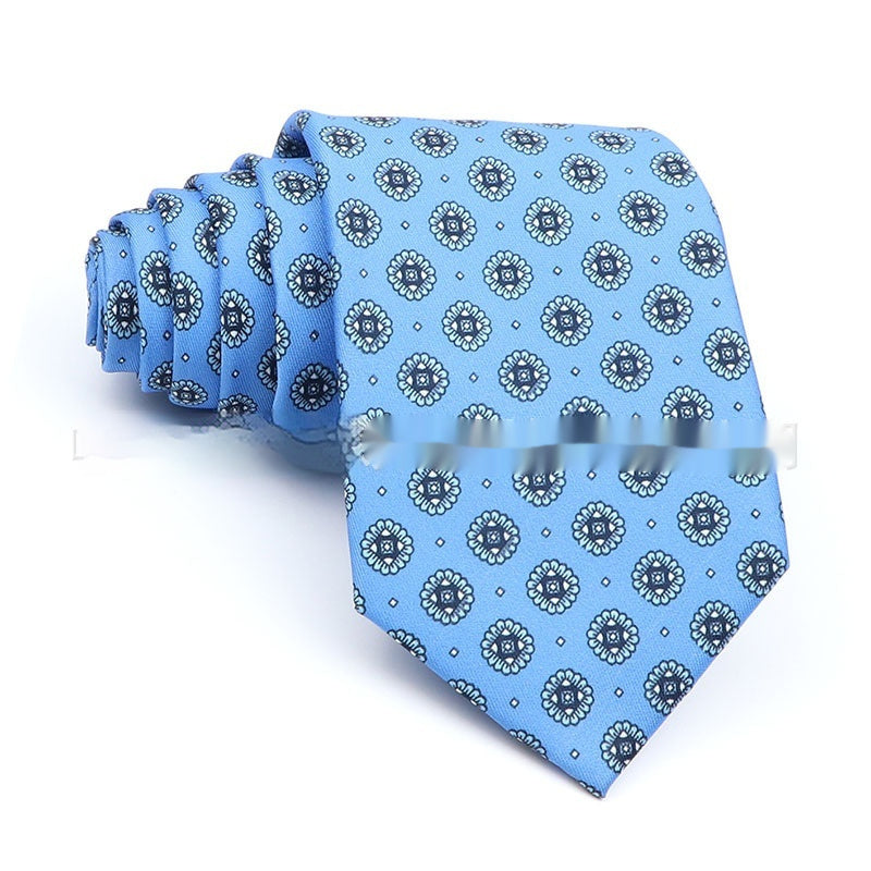 Business Polyester Men's Printed Workplace Tie - Munsieur