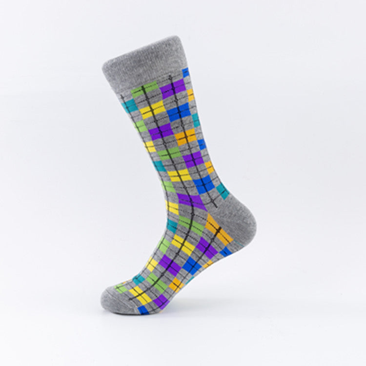 Men's Mid-calf Length Socks Europe And America - Munsieur