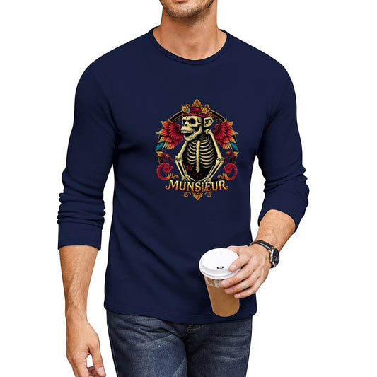Munsieur Long Sleeve Tee for Men: A Timeless Classic for Any Occasion - Munsieur