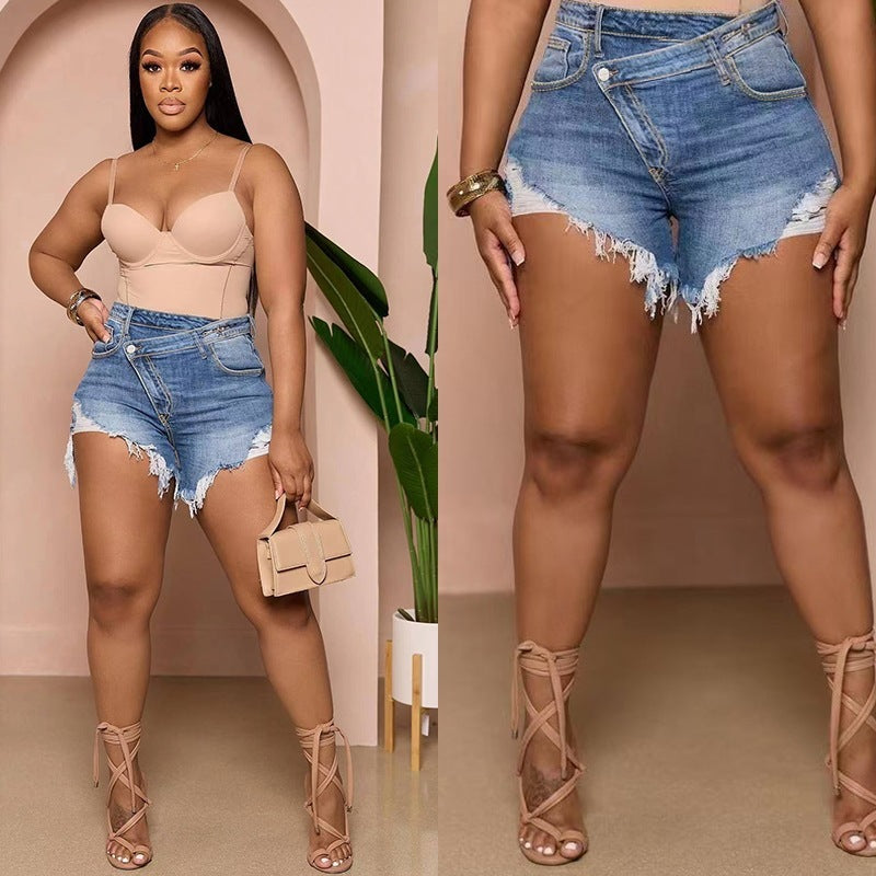 Women's Fashion Personality Denim Bottoms For Women