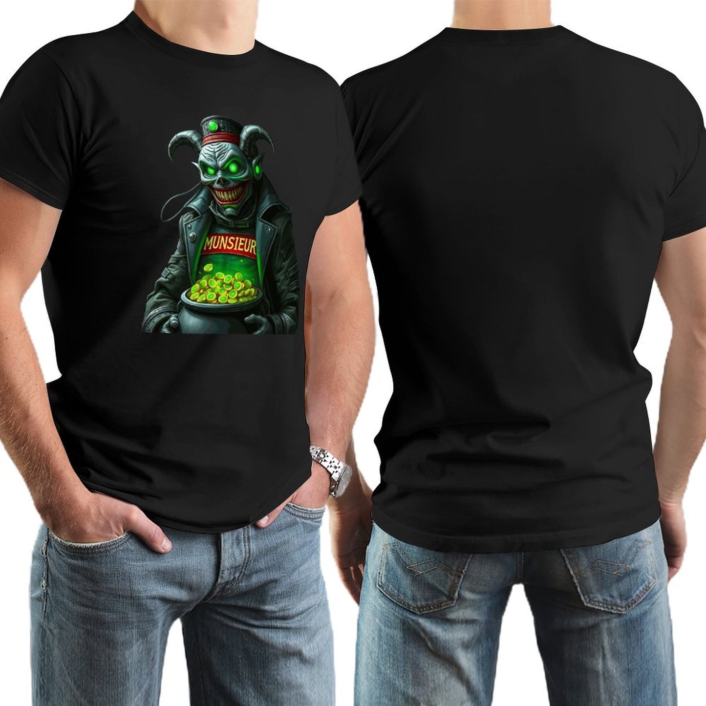 Munsieur St. Patrick's Day Collection Men – Celtic Runes & Irish Heritage Tee