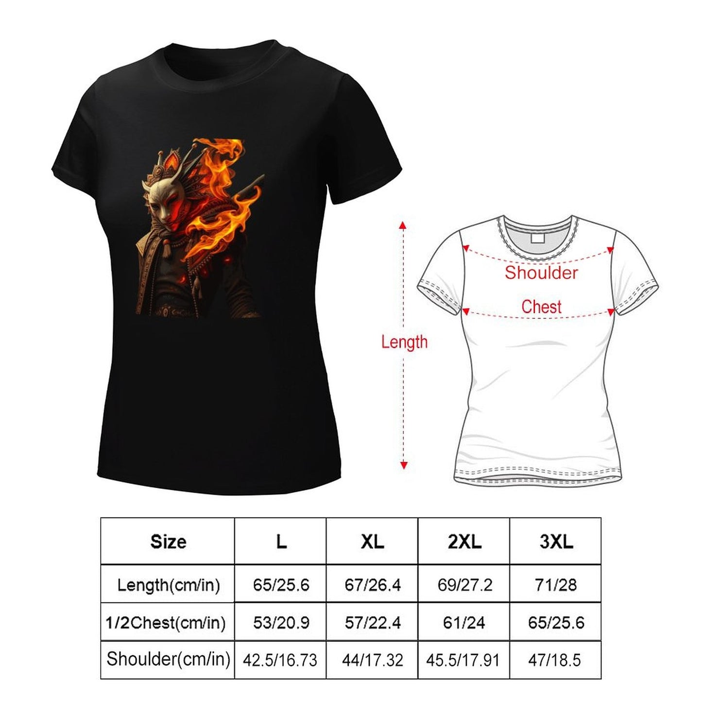 Lost Tribe of Munsieur T-Shirt for Women "BuJo" (High Definition & Front Printing)
