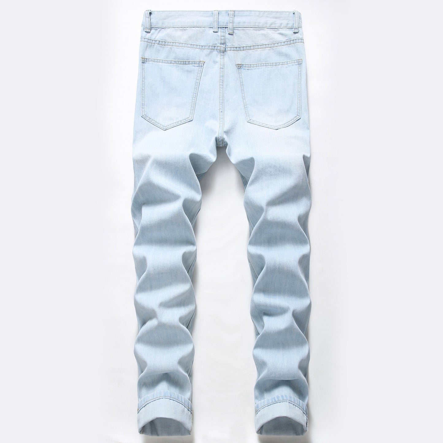 New Design Sense Ripped Men's Knee Broken Holes Pants