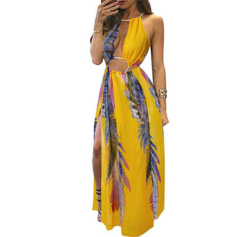 Sexy Bohemian Split Dress