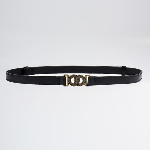Alloy Buckle PU Belt - Munsieur