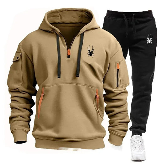 Casual Men's Jogger Set Pocket Polyester - Munsieur