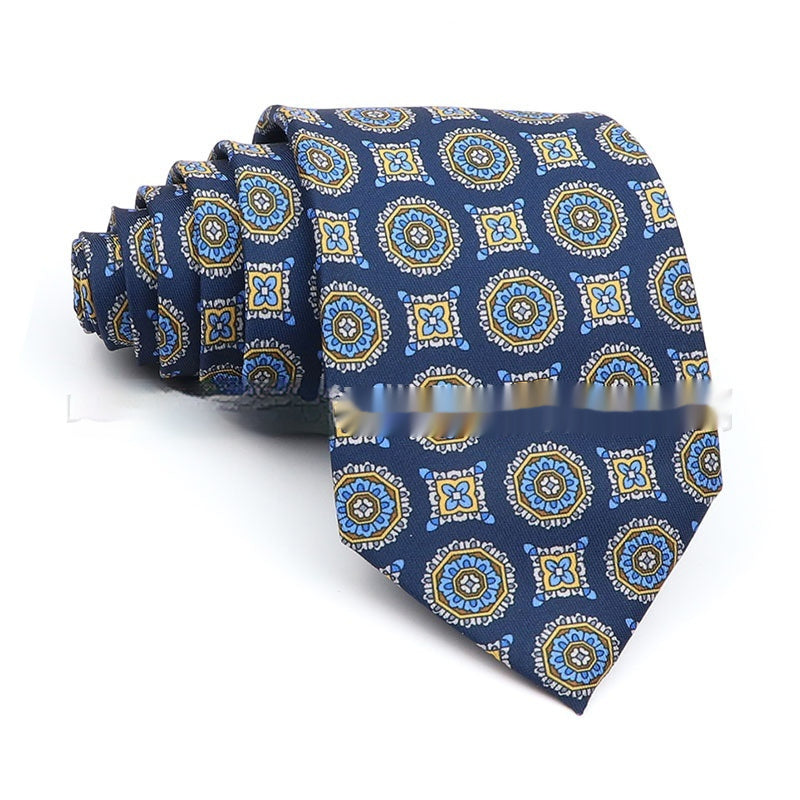 Business Polyester Men's Printed Workplace Tie - Munsieur