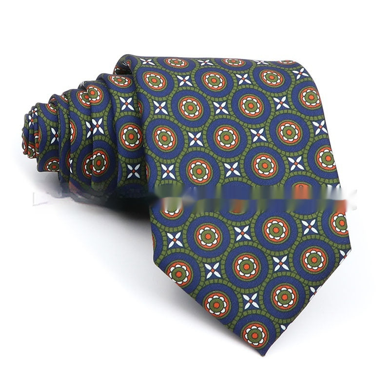 Business Polyester Men's Printed Workplace Tie - Munsieur