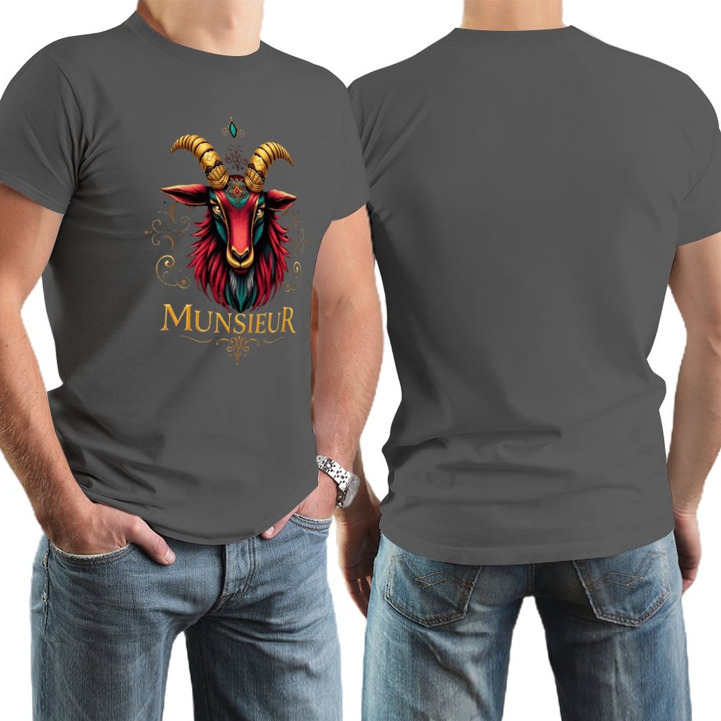 Men's Munsieur Tee "Icon Billy" Designer Streetwear Fashion