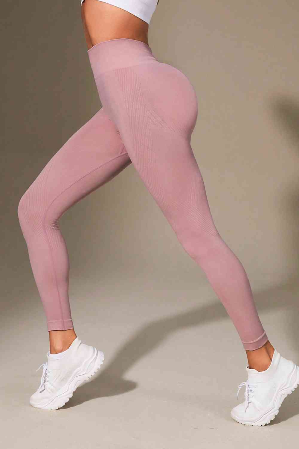 Wide Waistband Sports Leggings - Munsieur