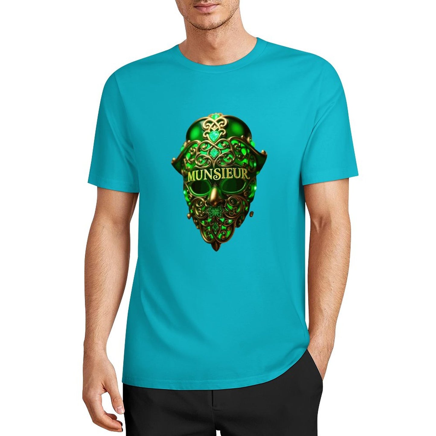 Munsieur St. Patrick's Day Collection "Skull of Clovernook" Tee for Men