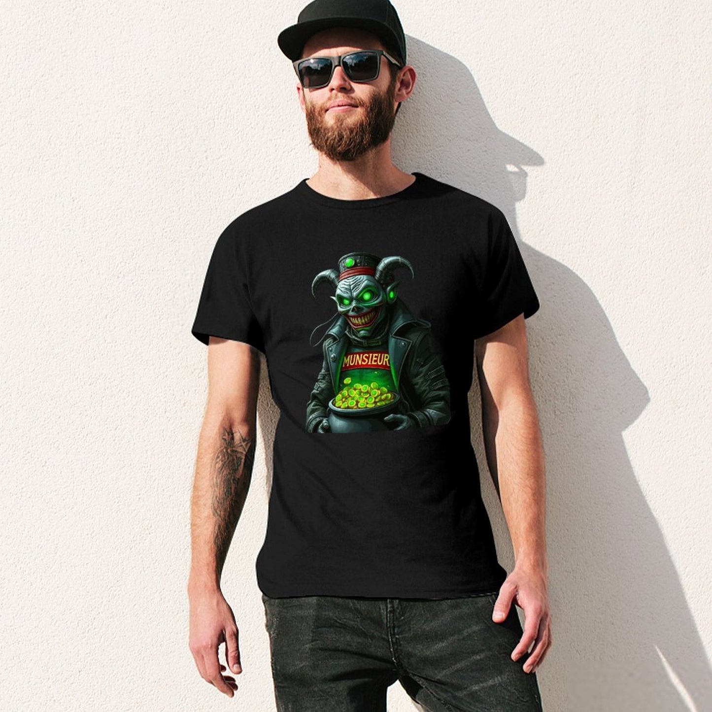Munsieur St. Patrick's Day Collection Men – Celtic Runes & Irish Heritage Tee