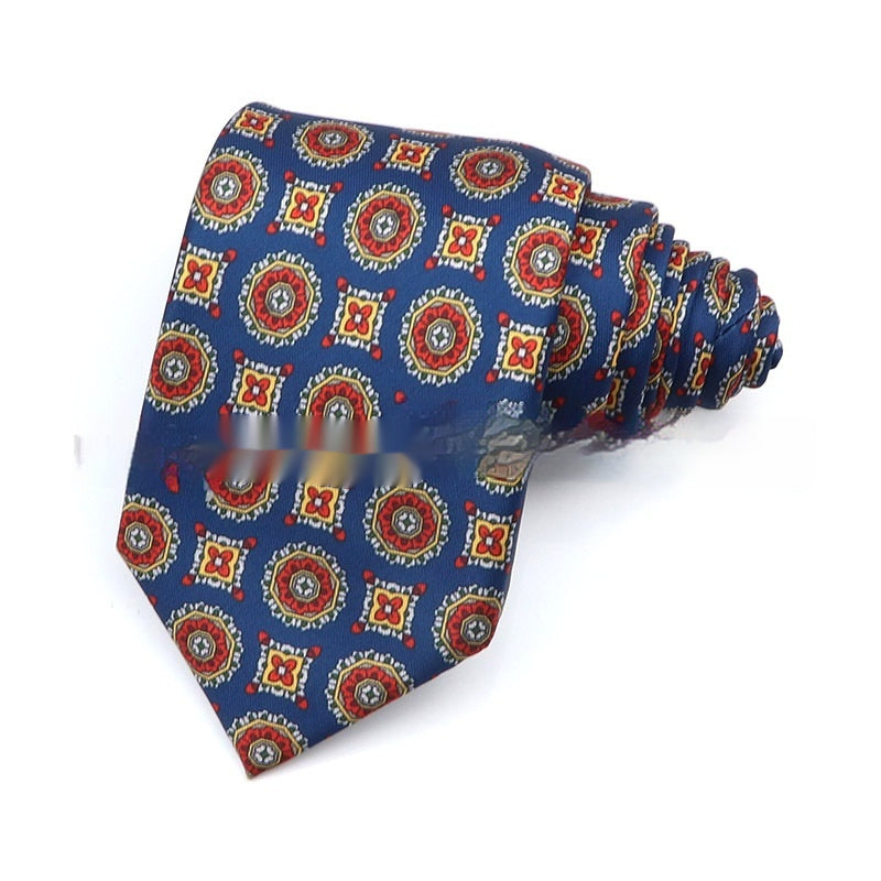 Business Polyester Men's Printed Workplace Tie - Munsieur