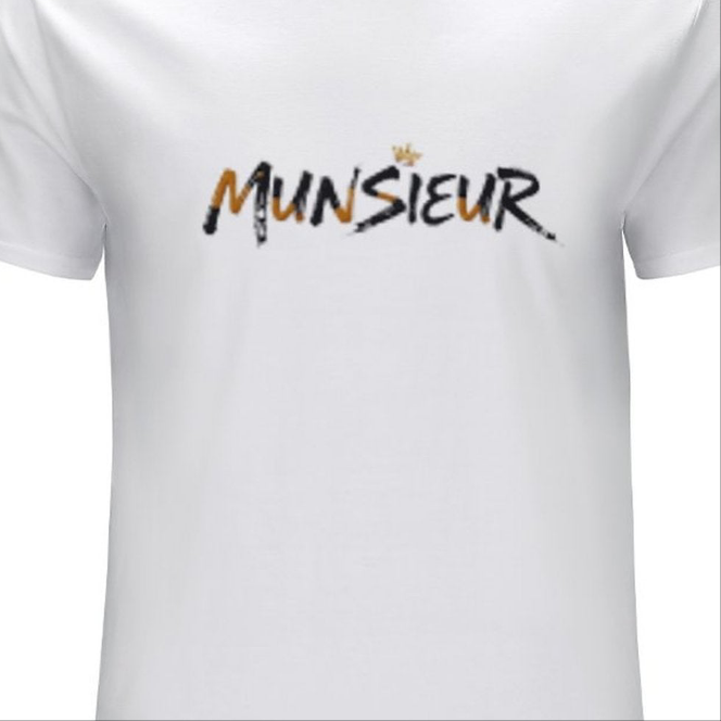 Munsieur Signature Men's Tee (High Definition & Front Printing)