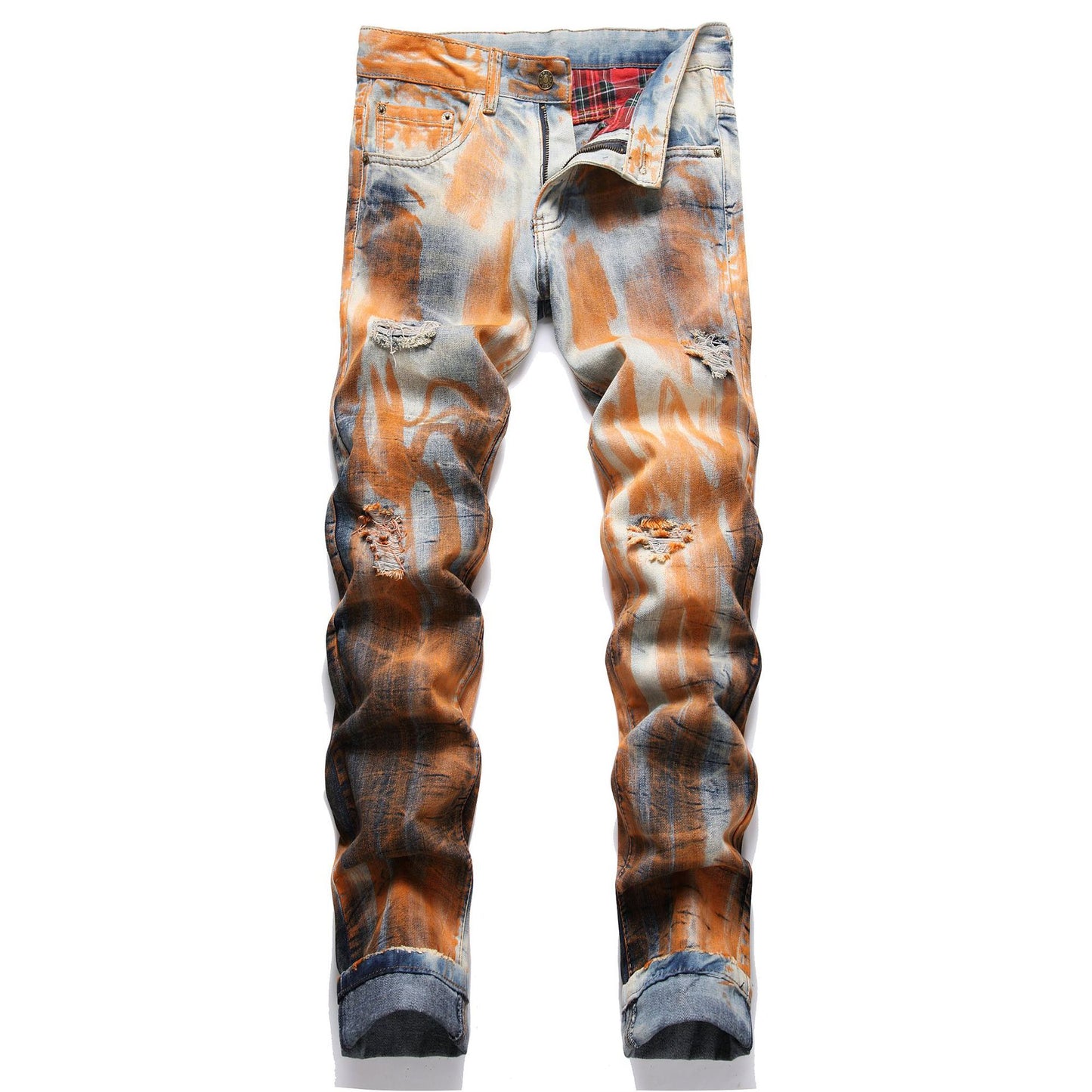 Men's Designer Style Fashion Pants Ripped Patches Many Variations and Style to Choose From