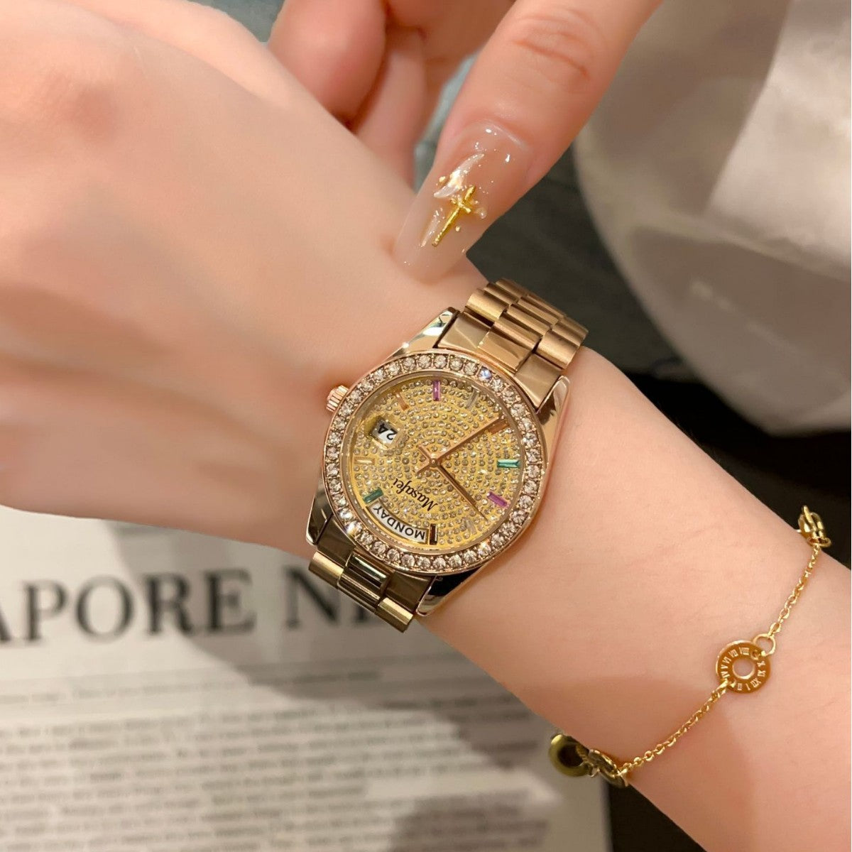 Women's Fashion Waterproof Watch