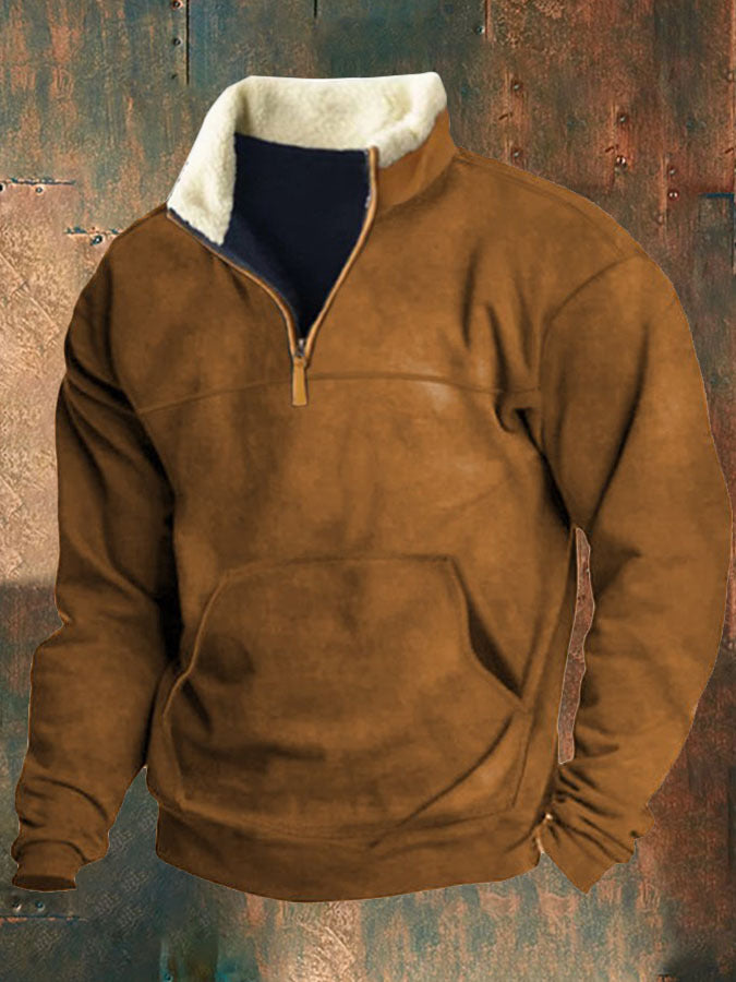 Autumn And Winter Bullhead Hoodie Pullover