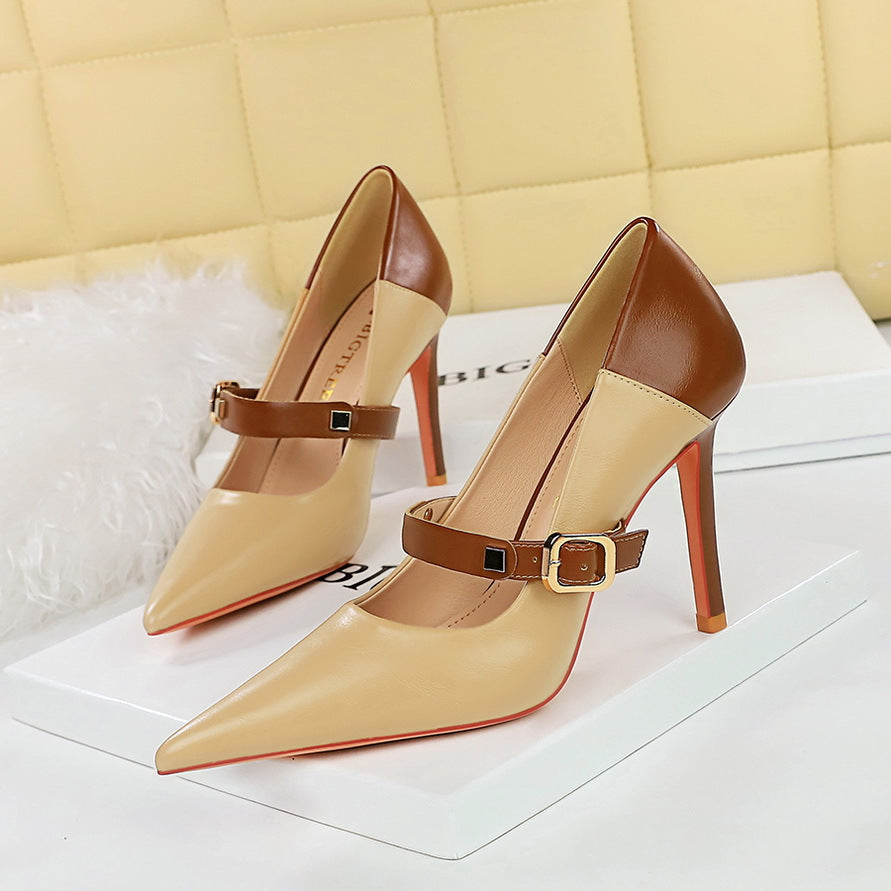 Retro High Heels Women's Stiletto Heel - Munsieur