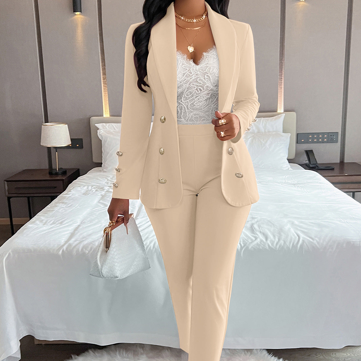 Women's European And American Women's Clothing Business Suit + Jacket Dignified Sense Of Design