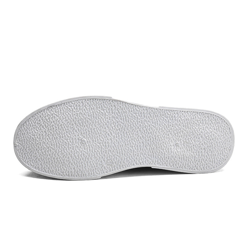 Women's Lazy Semi Slippers Trendy Versatile Casual Canvas Sneakers Slides