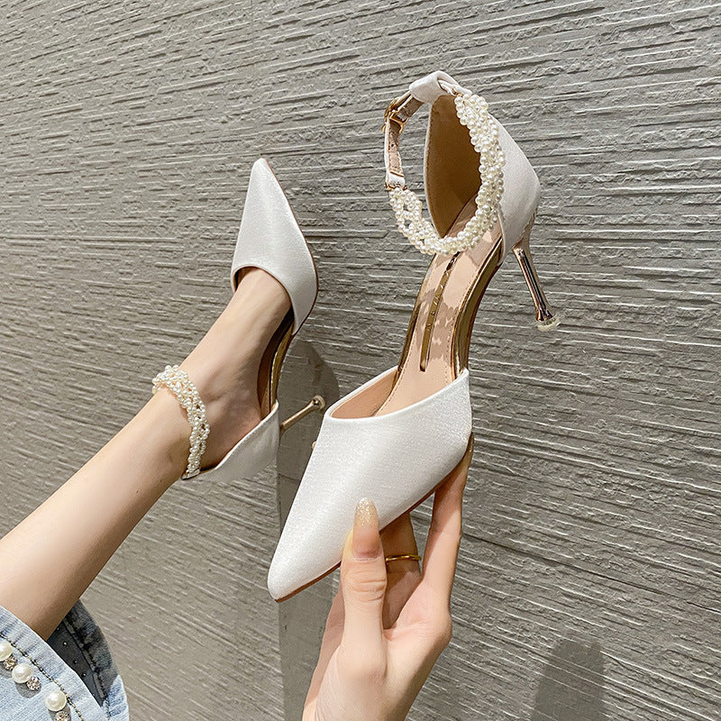 Women's New Stiletto Mid-heel All-match - Munsieur
