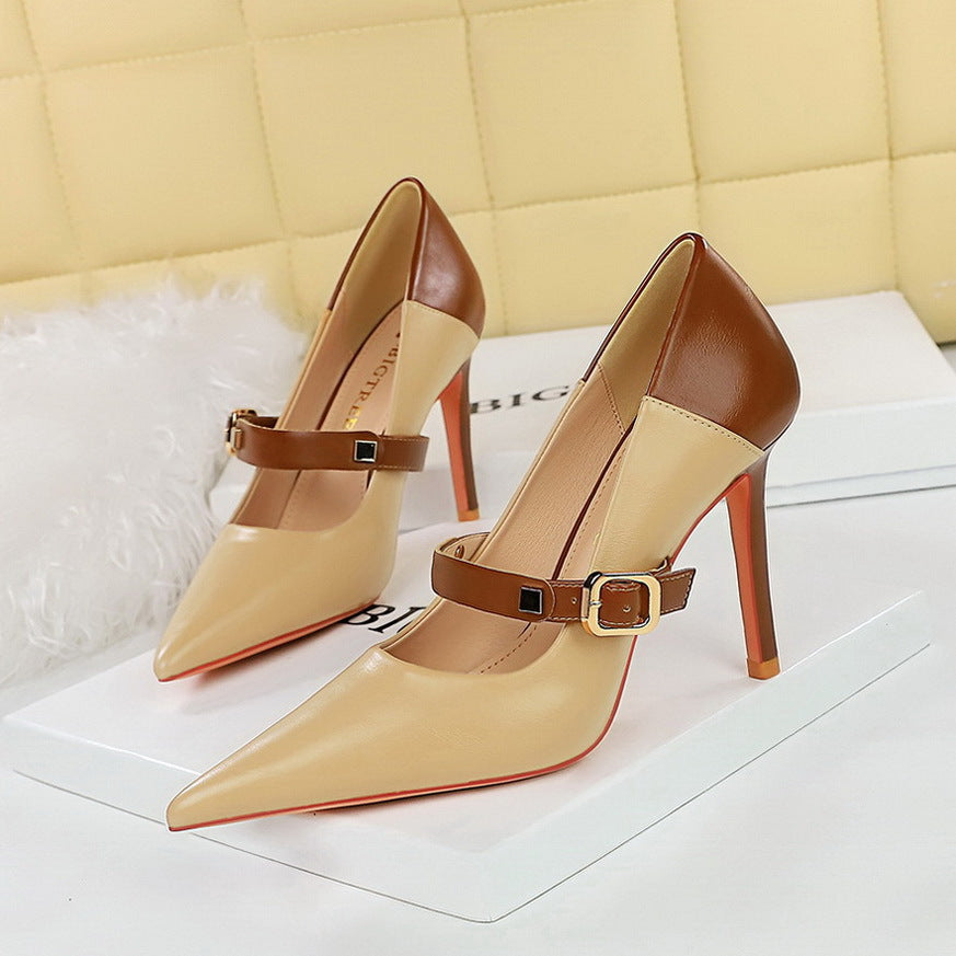 Retro High Heels Women's Stiletto Heel - Munsieur