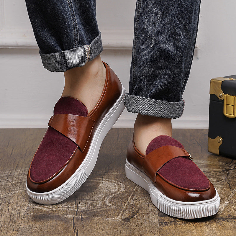 Men's Leather Shoes Business Casual Shoes Men