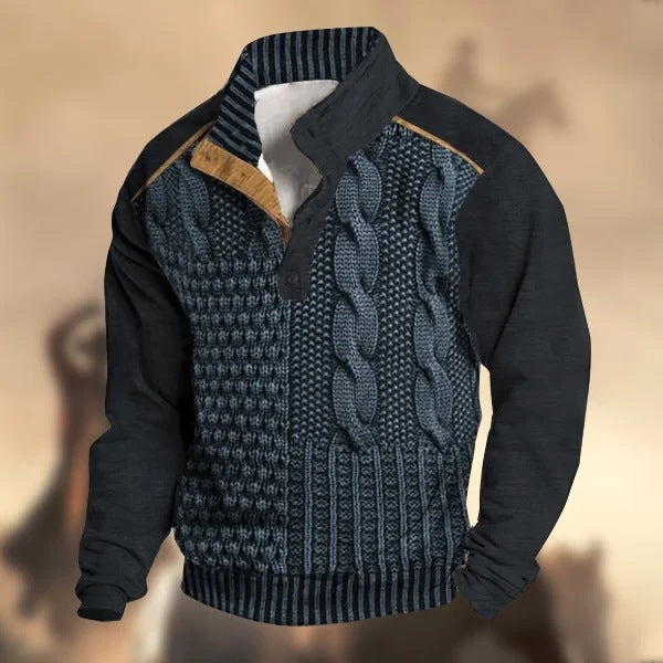 Fall Winter Men's Printed Hoodie