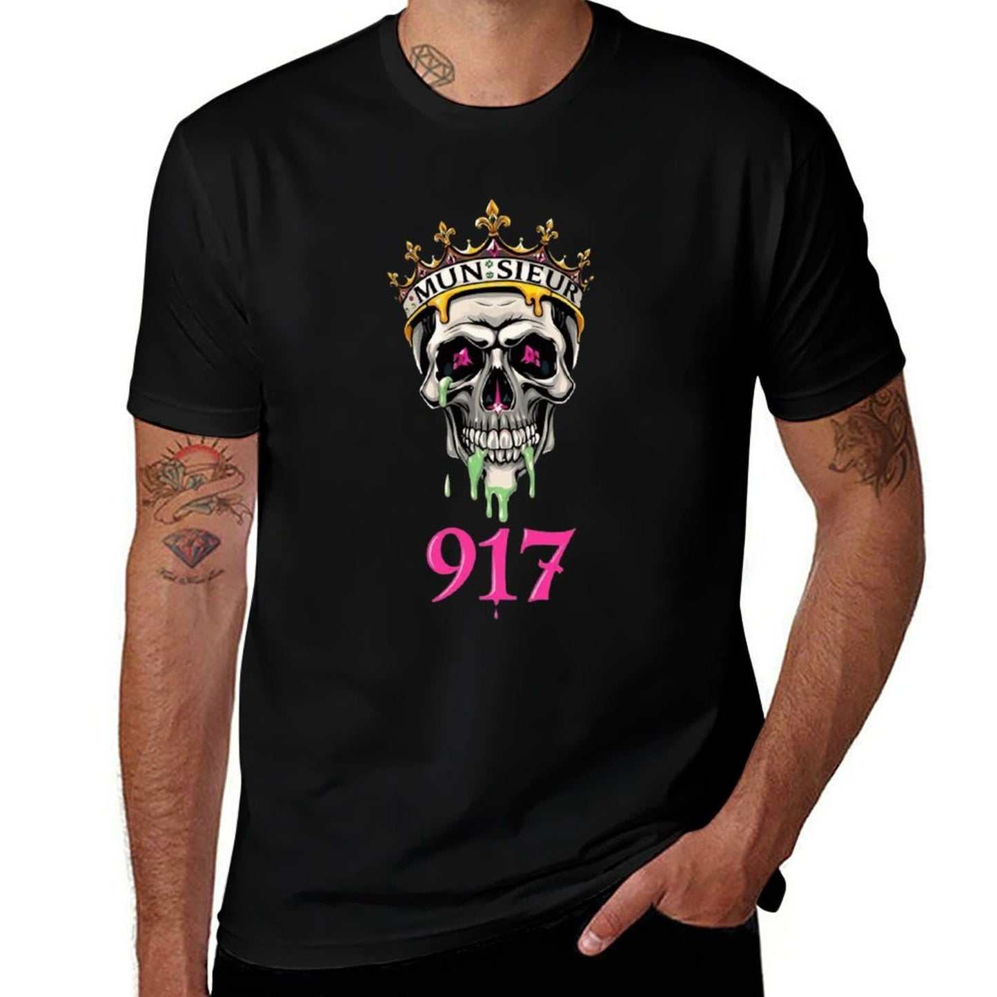 Men's Tee Munsieur Brand Signature Design