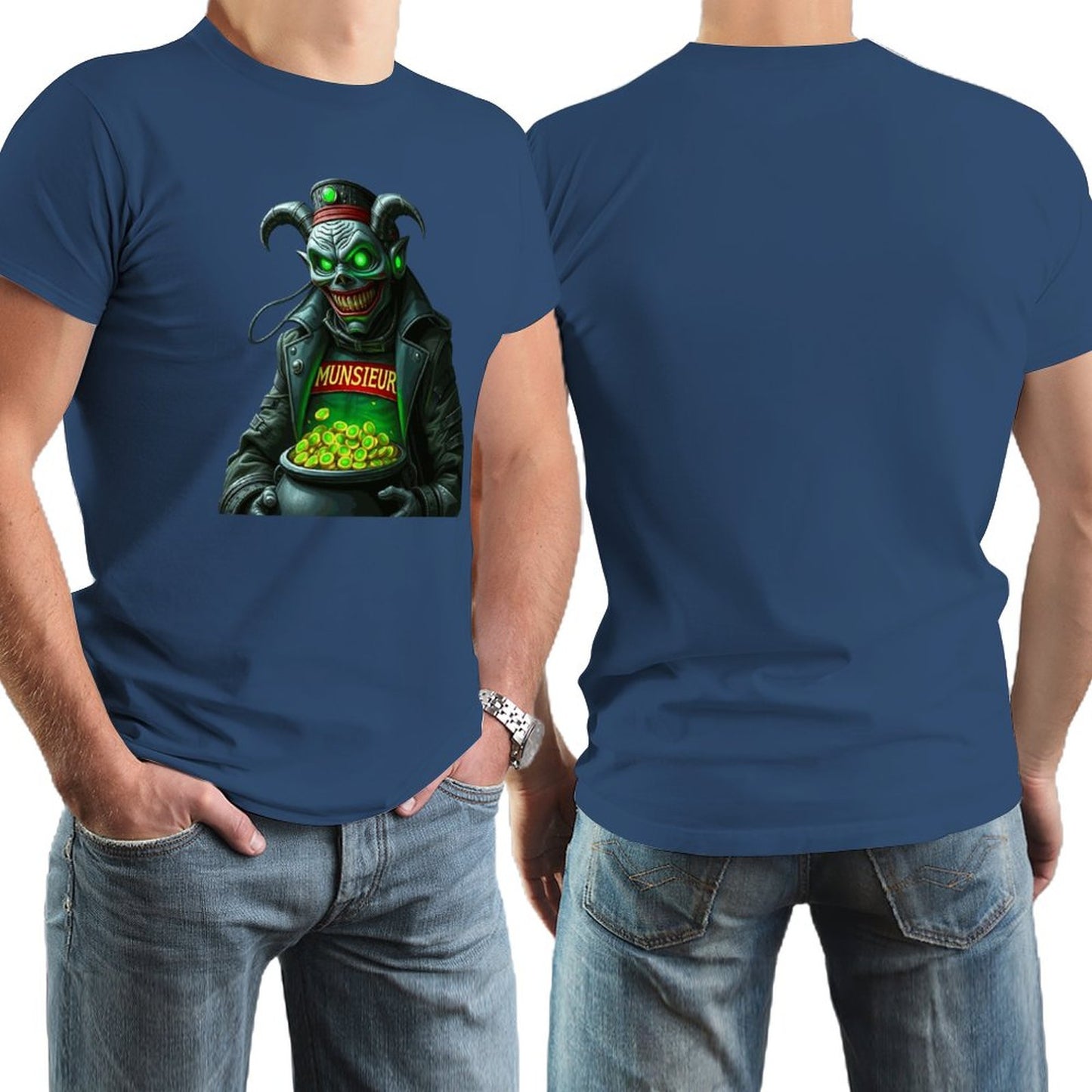 Munsieur St. Patrick's Day Collection Men – Celtic Runes & Irish Heritage Tee