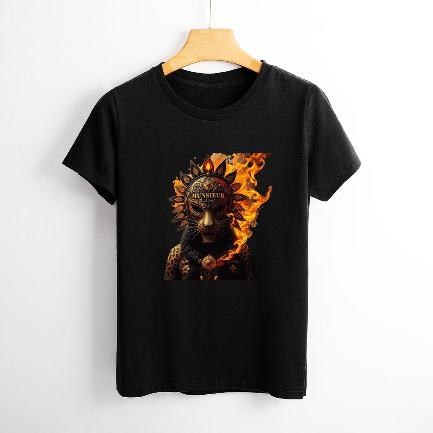 Lost Tribe of Munsieur T-Shirt for Women "Lioness" (High Definition & Front Printing)