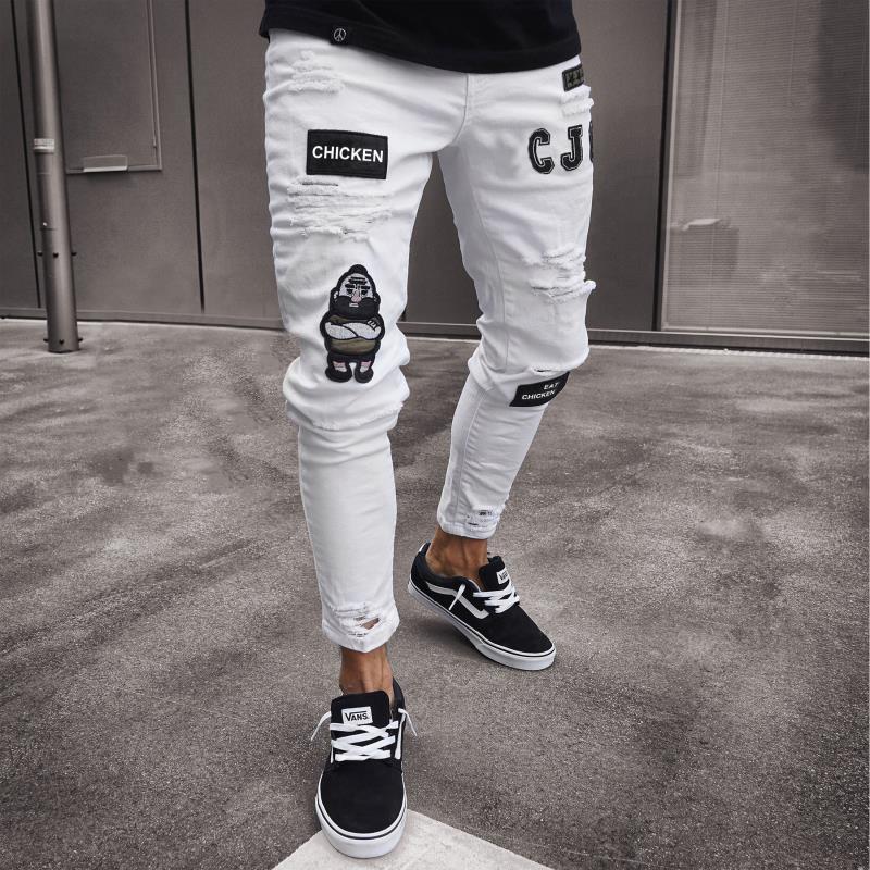 High-end Denim Men's Pants