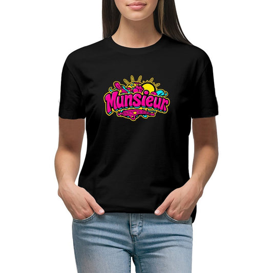 Munsieur Brand T-Shirts for Women "Candy Land" Streetwear Design for Her