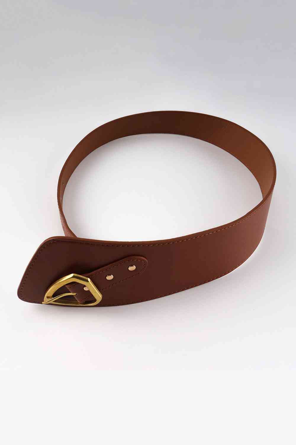 Irregular PU Leather Belt - Munsieur