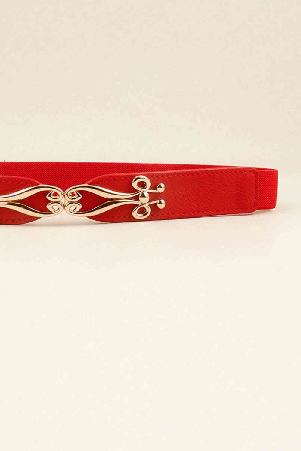 Alloy Buckle Elastic Belt - Munsieur