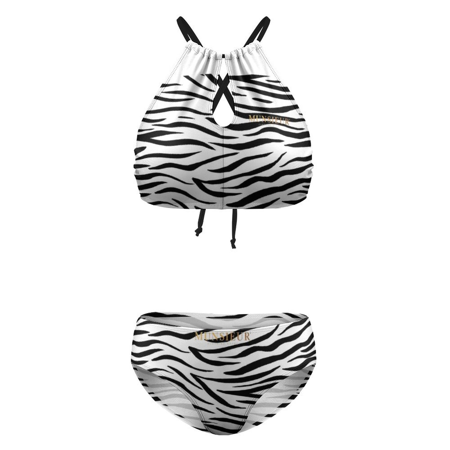 Munsieur Boudoir Zebra Print Lingerie – Drape Yourself in Desire! - Munsieur