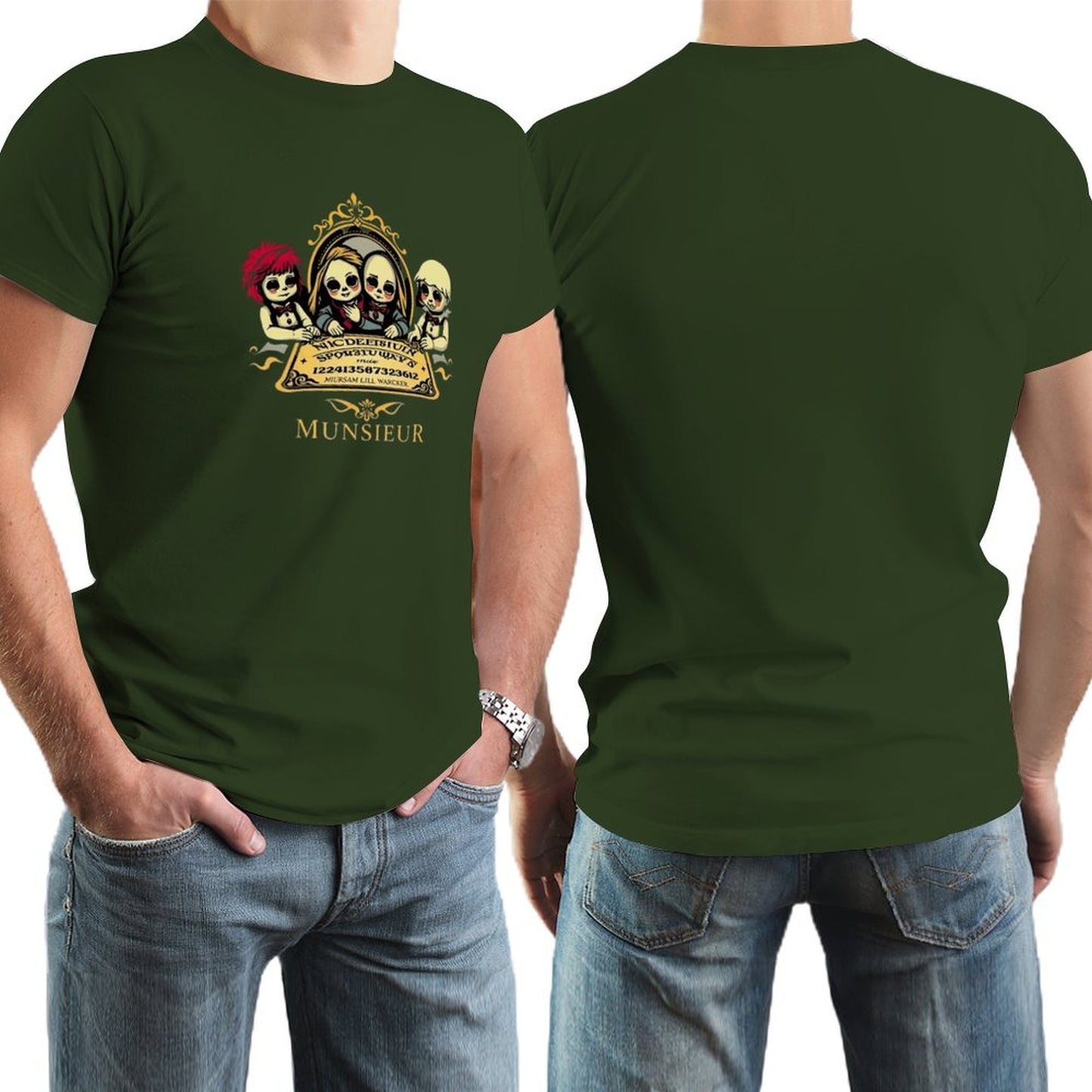 Men's Munsieur Brand Tee "Ouija" Designer Streetwear for Men