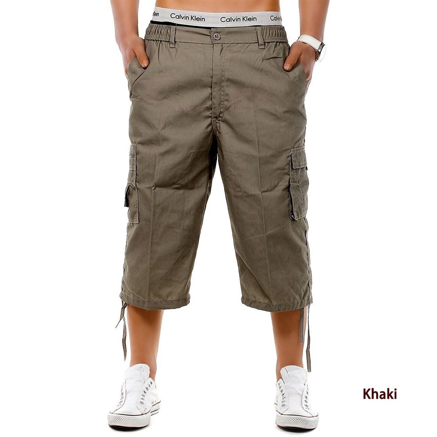 Summer Men's 7-point Multi-pocket Military Shorts Cross-border Style